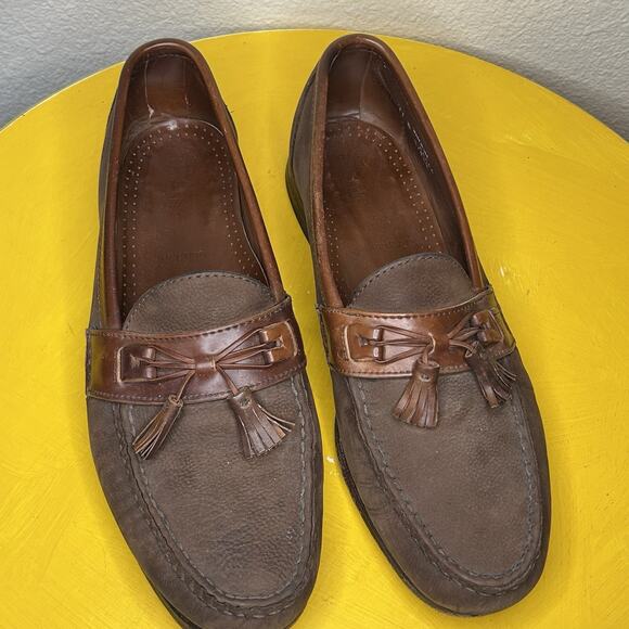 Allen Edmonds Chatham Tassel Loafers Men\'s Size 11 B Leather & Nubuck main image 5